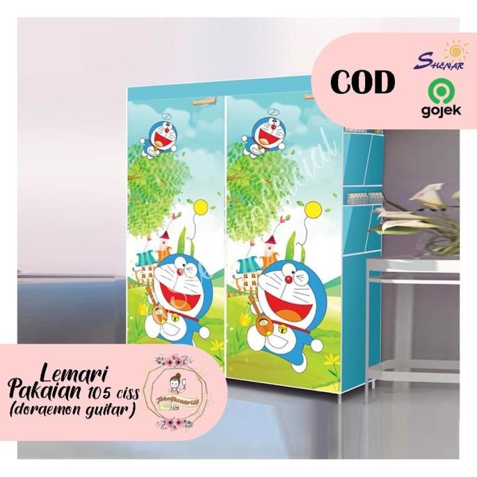 Lemari KAIN/ Rak Baju Lemari pakaian/Lemari Portable(105- CISS),SHENAR