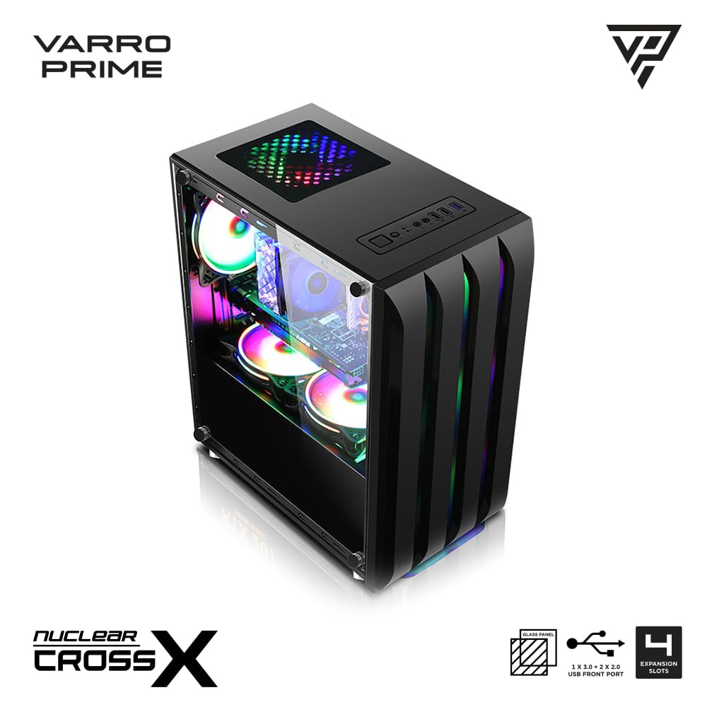 CASING GAMING VARRO PRIME NUCLEAR CROSS X