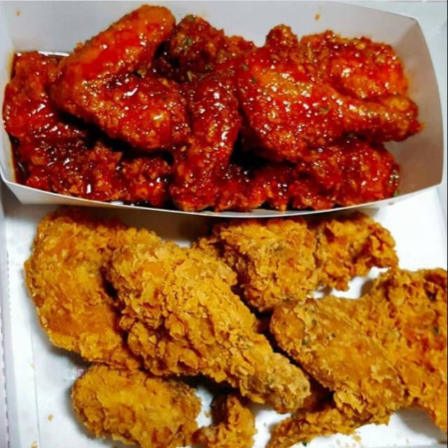 Korean Chicken Wing Sayap Goreng Krispi Ala Korea Halal Shopee Indonesia