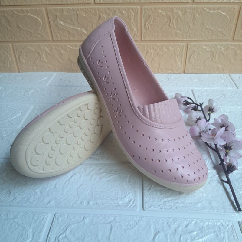 Sepatu karet Anti Air Wanita ATT SLK 474/Sepatu Karet Anti Air Slip On