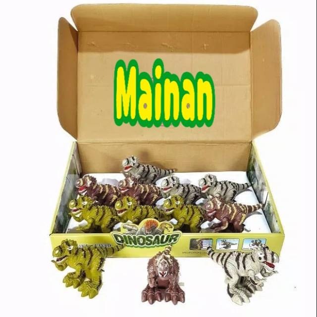 Mainan Lifelike Vivid Tyrannosaurus Rex