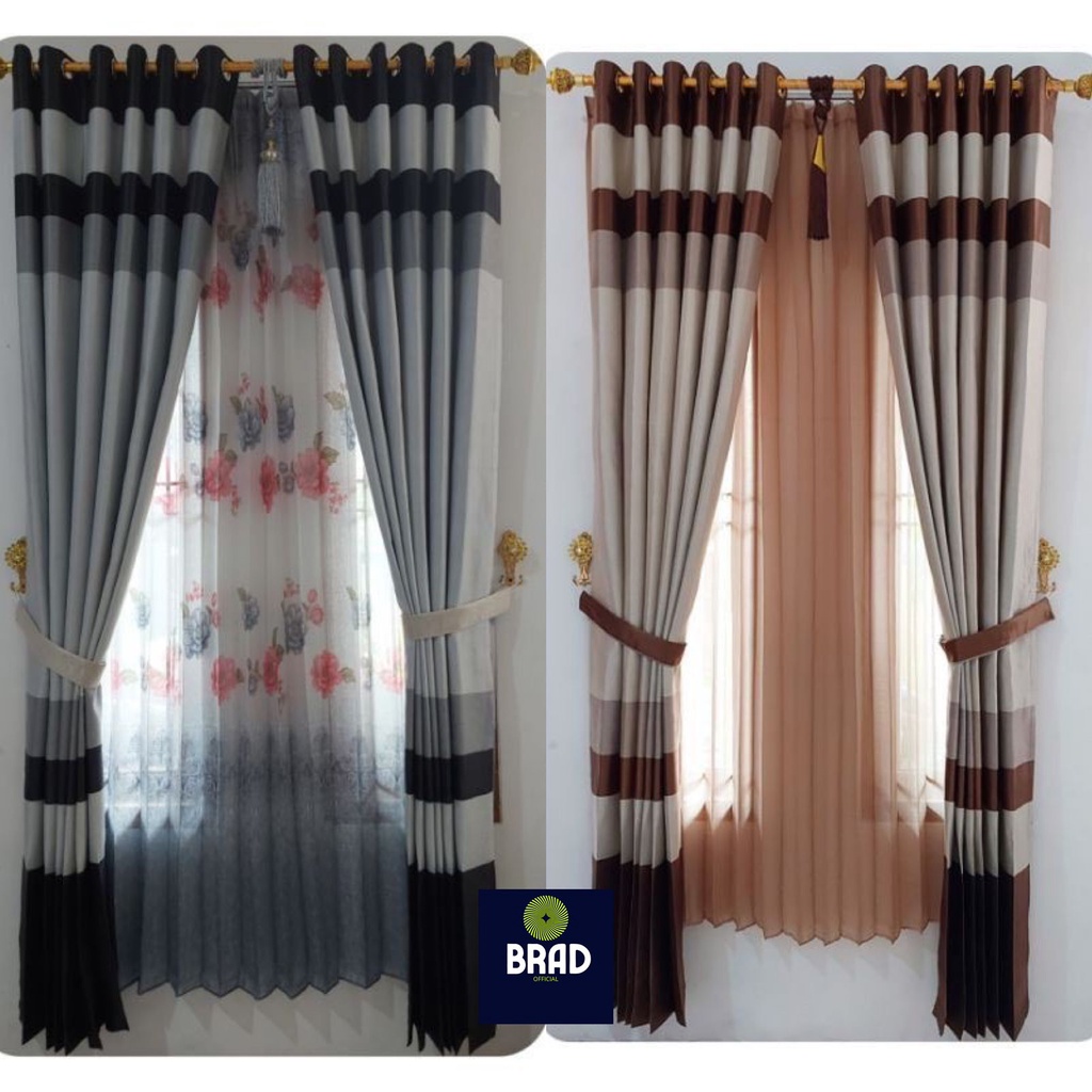 GORDEN Q - Gorden Pintu Jendela Katun Rainbow / GORDEN KATUN TERLARIS / GORDEN PINTU JENDELA