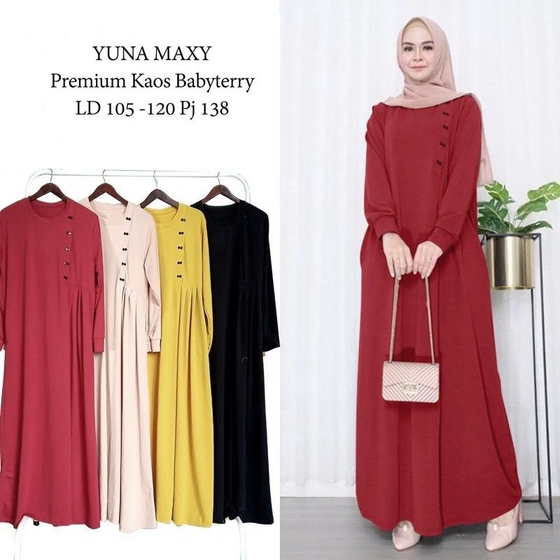YUNA Maxy - Gamis Babyterry Import LD106 / R.27 - 228-5664