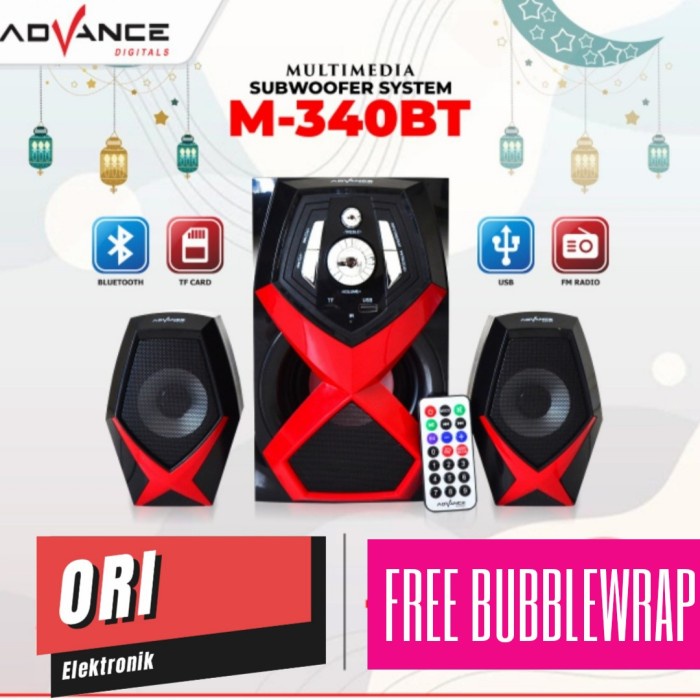 (SUSE) ADVANCE MULTIMEDIA SUBWOOFER SYSTEM M 340BT
