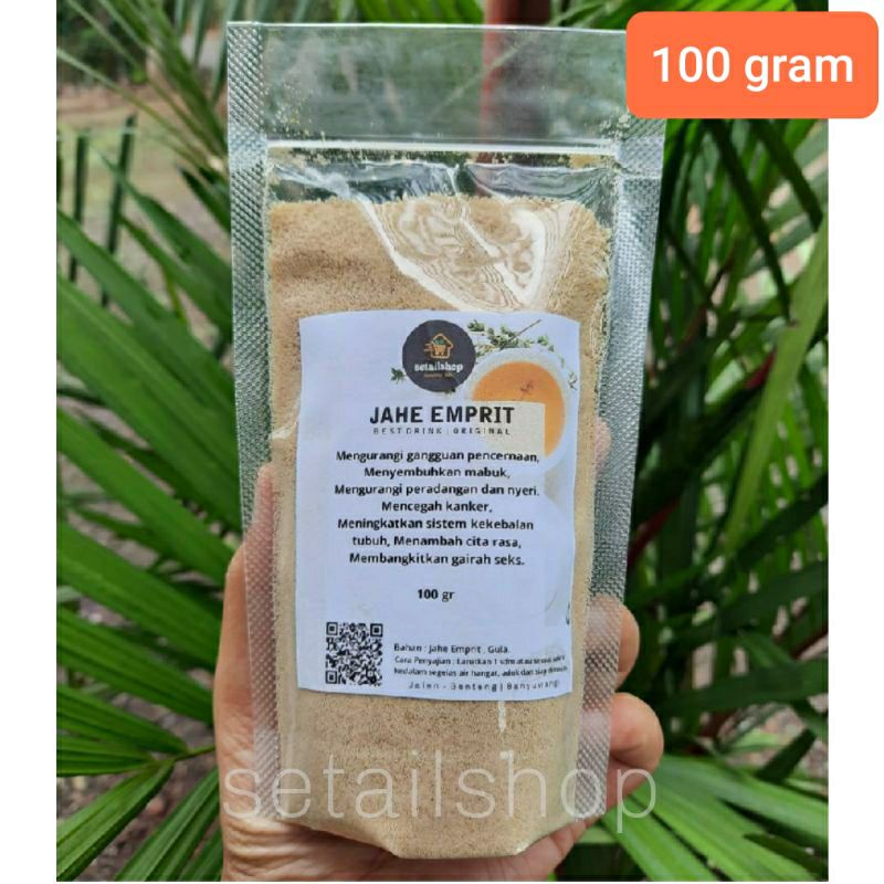 

Minuman Bubuk Jahe Emprit 100 gram Herbal Termurah