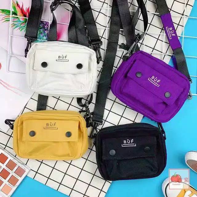 SANSURBAGS BUFF -DCY Tas Selempang Bahu Pria Wanita Fashion Korea