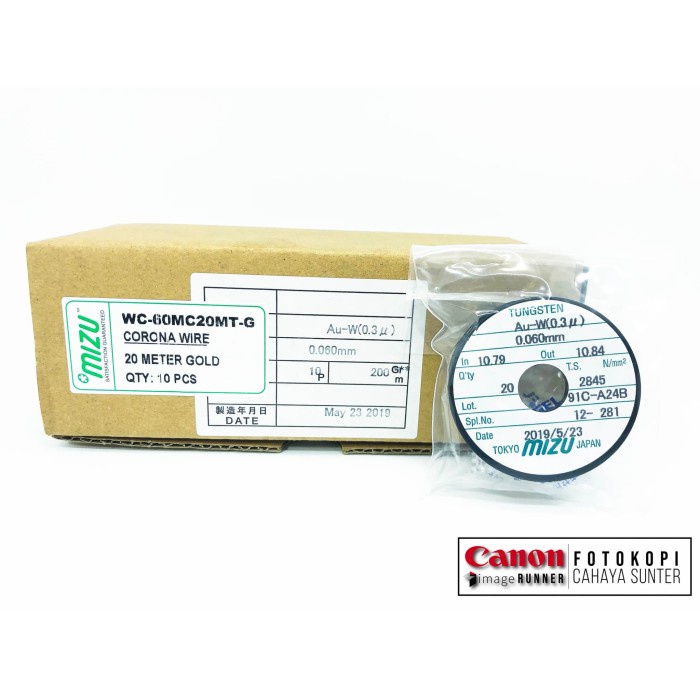 

Limited Corona Wire 0.06 Mizu Wc-60Mc20Mt-G 20M Jepang
