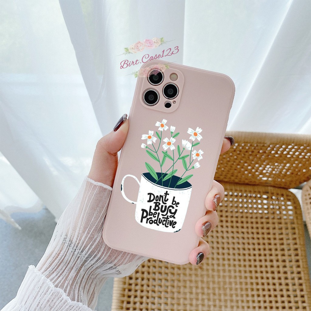 CASE CASING SOFTCASE SILIKON MACARON PELINDUNG KAMERA FLOWERS OPPO VIVO SAMSUNG XIAOMI REALME IPHONE ALL TYPE BC6039