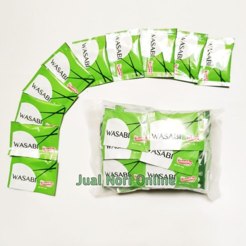 

Wasabi Sachet 2 gr wasabi take a way pasta