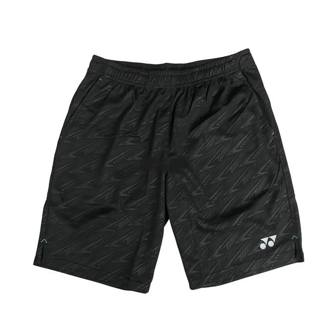 TERKINI NEW ARRIVAL CELANA BADMINTON YONEX 1735 TRU COOL MEN'S SHORT ORIGINAL - JET BLACK, S