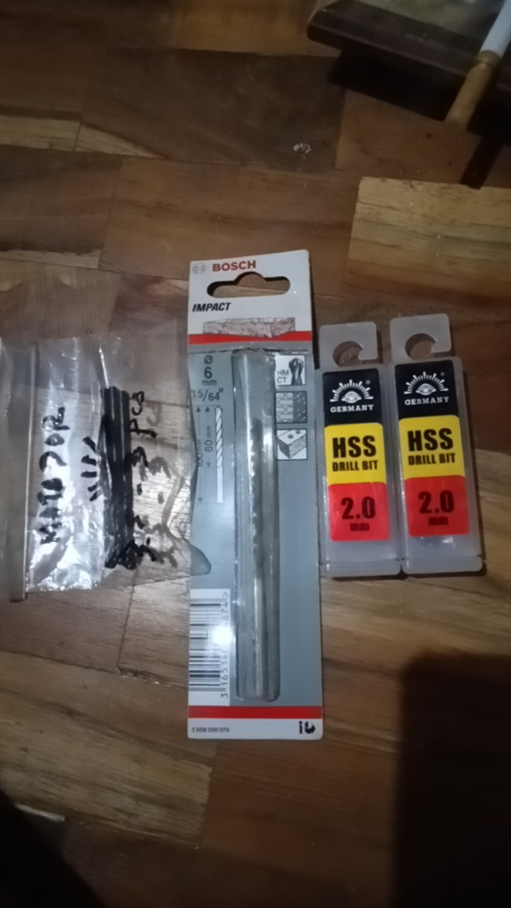 Mata Bor Besi 2mm Tjap Mata