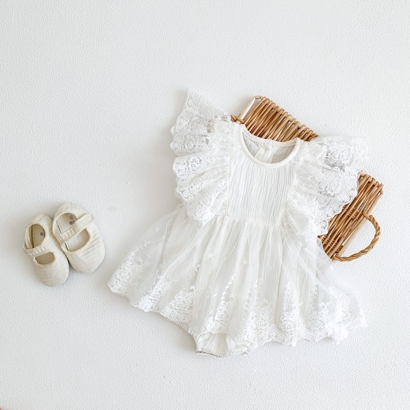 Gabriela romper dress bayi perempuan