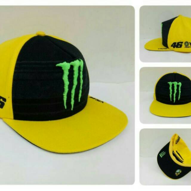 TOPI MOTOGP 46 YELLOW MONSTER