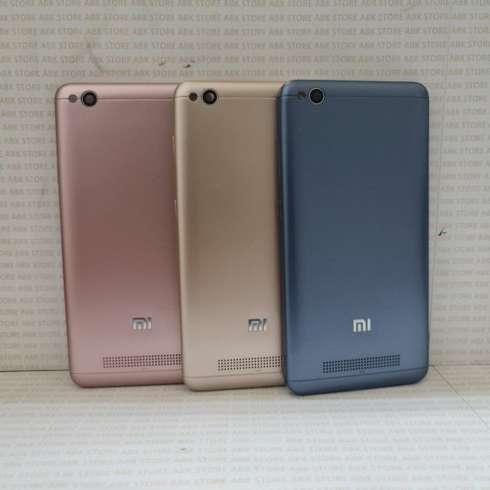 Backdoor Backcover Tutup belakang Back Casing Xiaomi Redmi 4A Original - Rose Gold