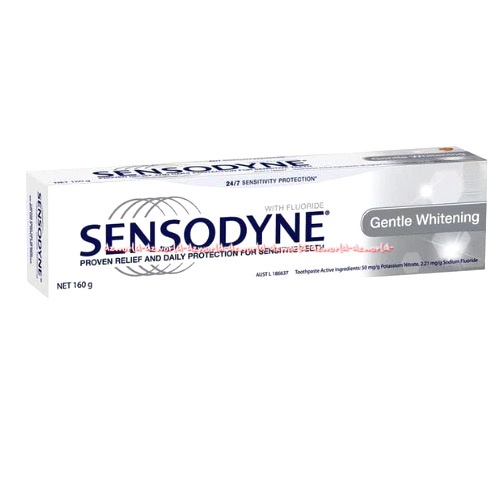 Sensodyne Gentle Whitening Daily Care 100gr Sensodyne Untuk Memperbaiki Gigi Sensitif Rasa Ngilu Untuk Gigi Pasta Gigi Sensitive