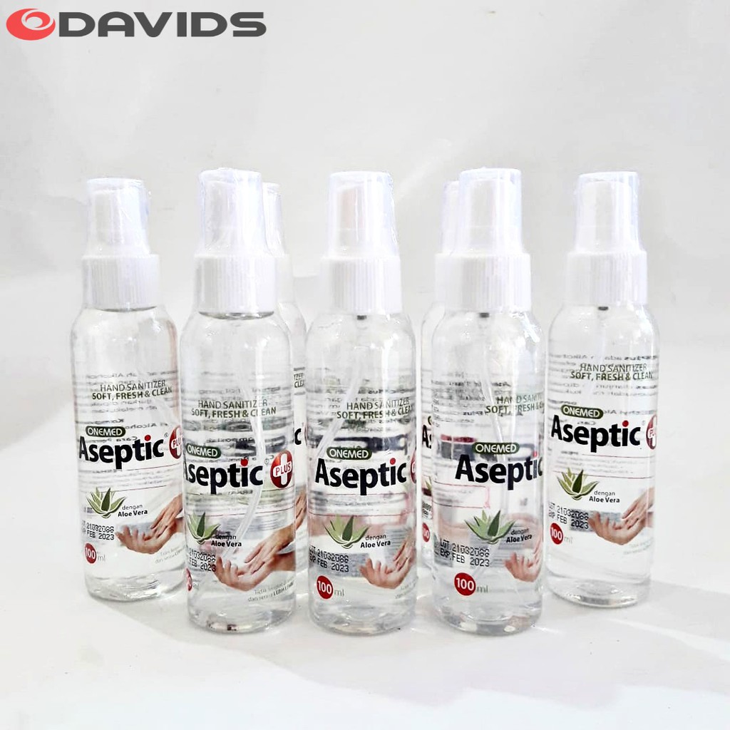 Onemed hand sanitizer handsanitizer aseptic Plus antiseptic spray 100ml