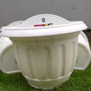 Pot Bunga Dinding Lotus Lionstar Warna Putih Keramik 21Cm Pot Bunga Dinding Lotus Lionstar Warna Putih Keramik 21Cm