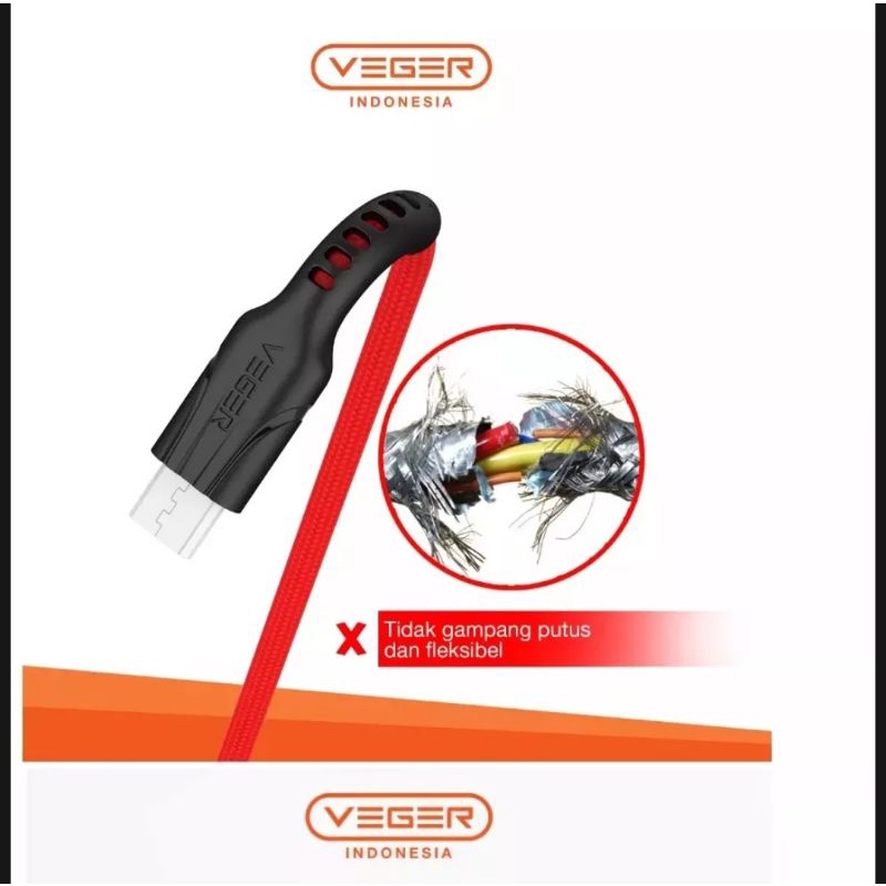 Kabel Data Type C Fast Charging Charger Casan cepat isi tokozifa25