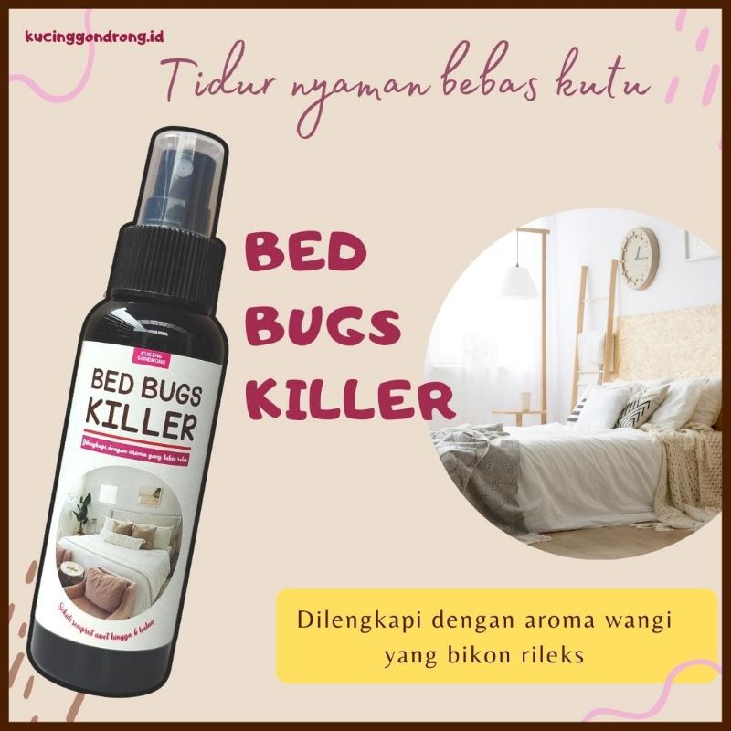 Obat Anti Kutu Kasur Pembasmi Tungau Kutu Busuk Kutu Kasur Sofa Karpet Ampuh 100 ML