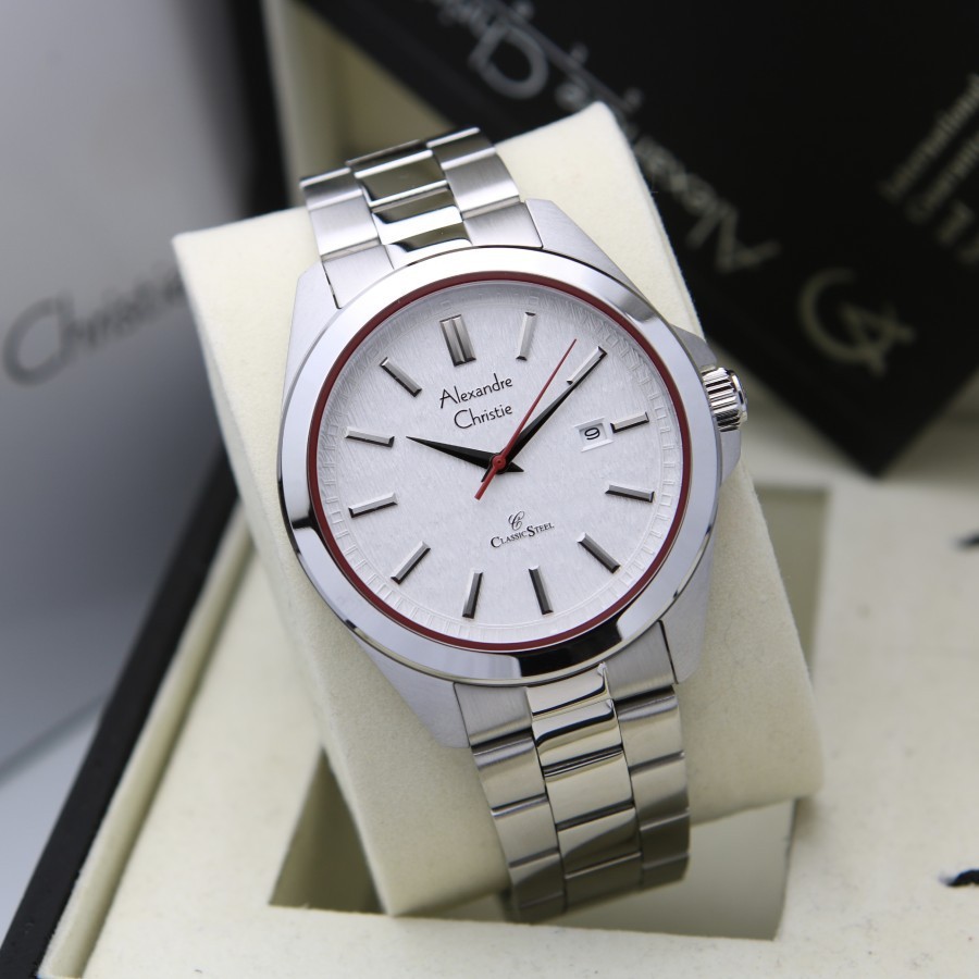 ORIGINAL Jam Tangan Pria Alexandre Christie AC 8644 / AC8644  / 8644 Garansi Resmi 1 Tahun