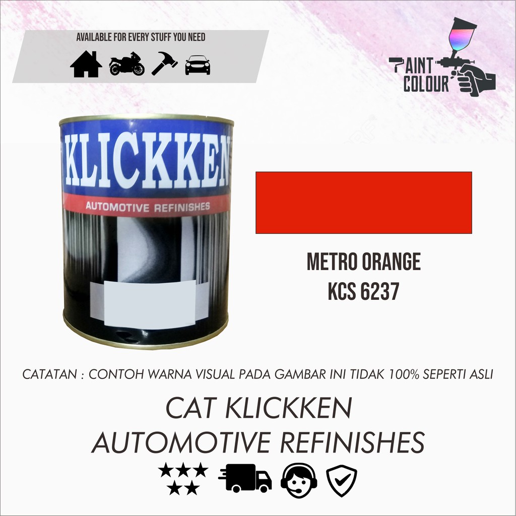 Cat Klickken Automotive Refinishes - Metro Orange KCS 6237