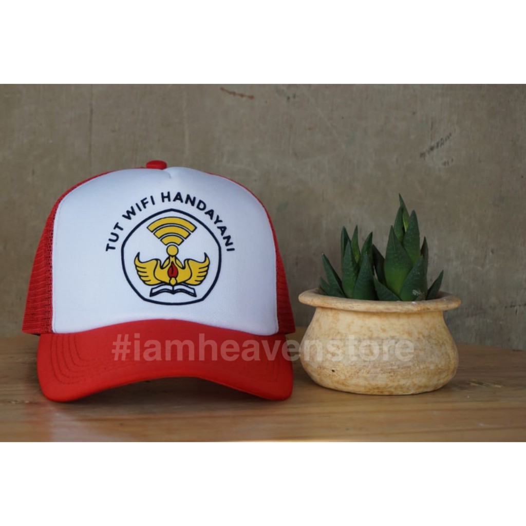 Topi Lucu Trucker Hat Jaring Plesetan sd Tut Wifi Handayani