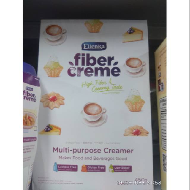 

Ellenka fiber creme 450 gram