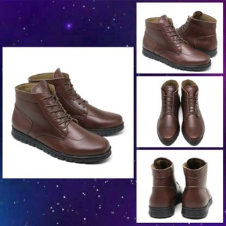 Sepatu Boots Kulit  Leather Shoes  Sepatu Travelling Sepatu 