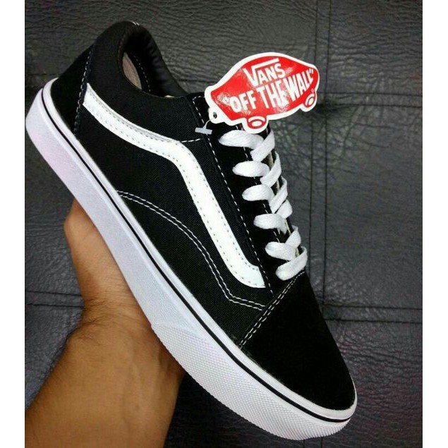 [BISA COD] SEPATU VANS OLD SKOOL BNIB SEPATU SNEAKERS PRIA KETS KASUAL