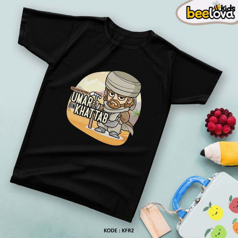 [ COD ] Kaos anak tokoh islam kaos anak custom kaos anak islami kaos anak laki-laki