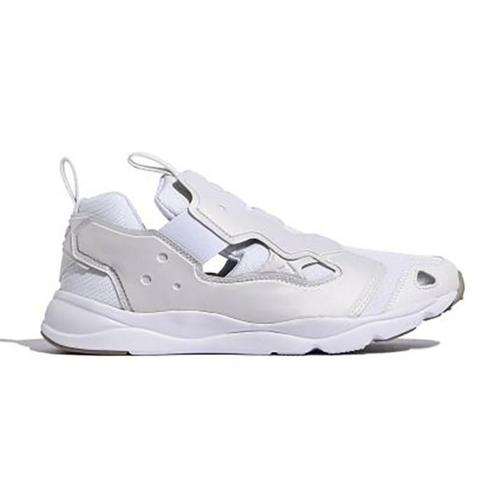 Perlengkapan Lari Reebok Furylite 3.0 Slip On White Women Sport Lari Running Original