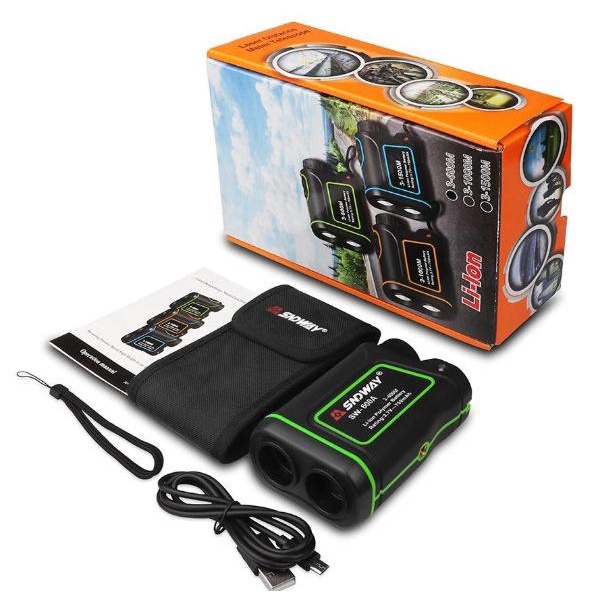Sndway Meteran Laser Telescope Monocular 600 Meter Outdoor