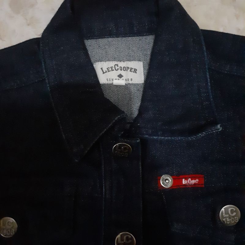 jaket jeans lee cooper size M