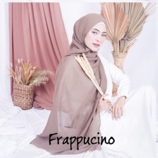 Bella Pashmina New  Fashion Muslim Pashmina Bella Double Hycon-Frappucino