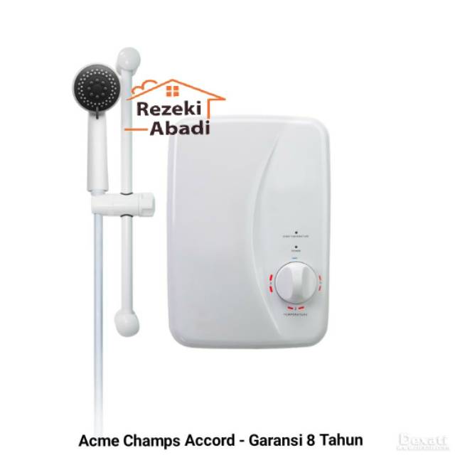 Acme Champs Tipe Accord / Water Heater Instant Acme / Mesin Pemanas Air