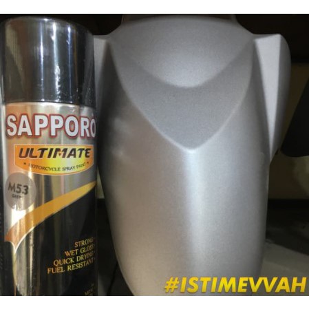 Cat Semprot Sapporo Ultimate M53 grey / Sapporo Spray / Pilok / Pylox/Sapporo warna Abu