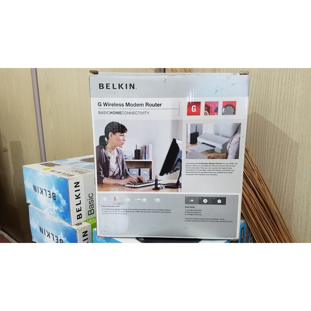 Belkin G Wireless Modem Router