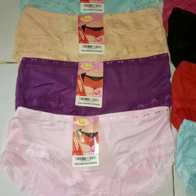 CD RENDA 1 LUSIN 12 PCS-celana dalem wanita rendra-cd wanita rendra