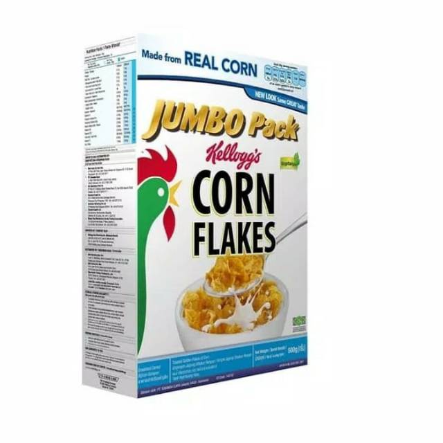 Kellogg's Corn Flakes 500g Sereal Kellogs Cornflakes Cereal Kelloggs 500 g gr gram