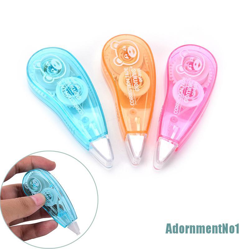 (AdornmentNo1) 1pc Correction Tape / Tip Ex Kertas Roller Motif Kartun Untuk Stationery Sekolah / Kantor