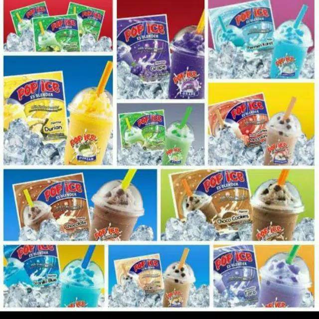 

Pop ice aneka rasa 10 bks per renceng