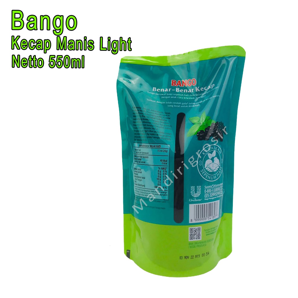 Kecap Manis * Bango * 520ml * Kecap
