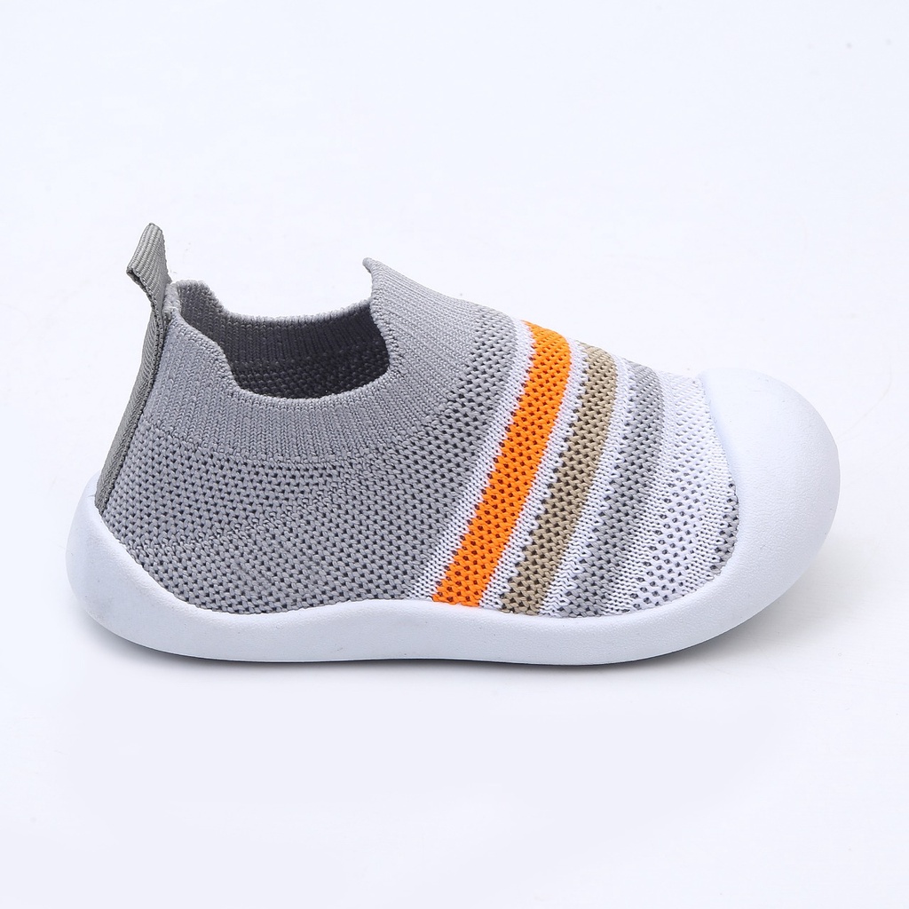 Sepatu Baby ukuran 17-21 Terkini Sneakers Anak Anak Baby Bayi Slop Model Terkini BY