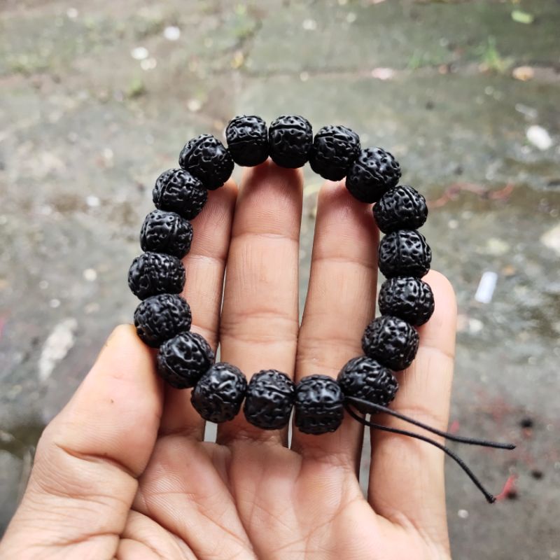 gelang jenitri rudraksha jenitri hitam
