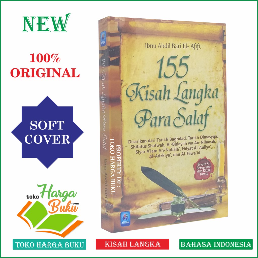Foto 155 Kisah Langka Para Salaf ORI - Pustaka Arafah