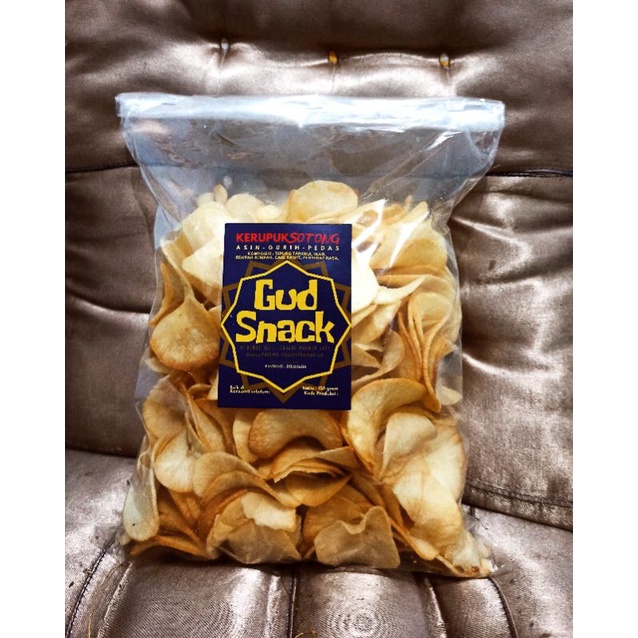 

Snack keripik ubi enak gurih asin crispy rasa original 500 gram