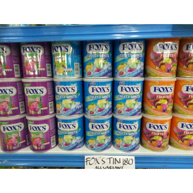 

Fox tin 180 all varian