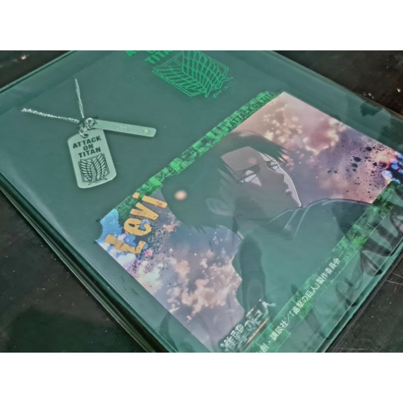 Levi Ackerman Attack on Titan / Shingeki no Kyojin Necklace ORI Japan