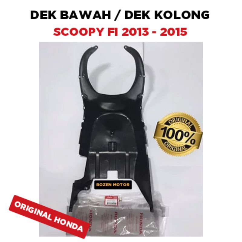 Dek Bawah Scoopy FI 2013 2014 2015 / Bordes Kolong / Cover Body / Original Honda / Ori AHM / K16