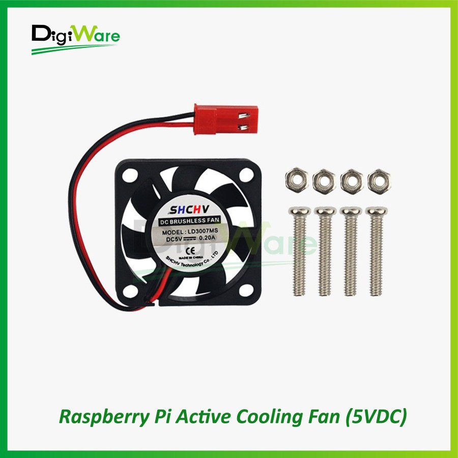 Raspberry Pi 3 Active Cooling Fan 5vdc Shopee Indonesia